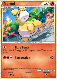 Numel - pokemon TCG Card
