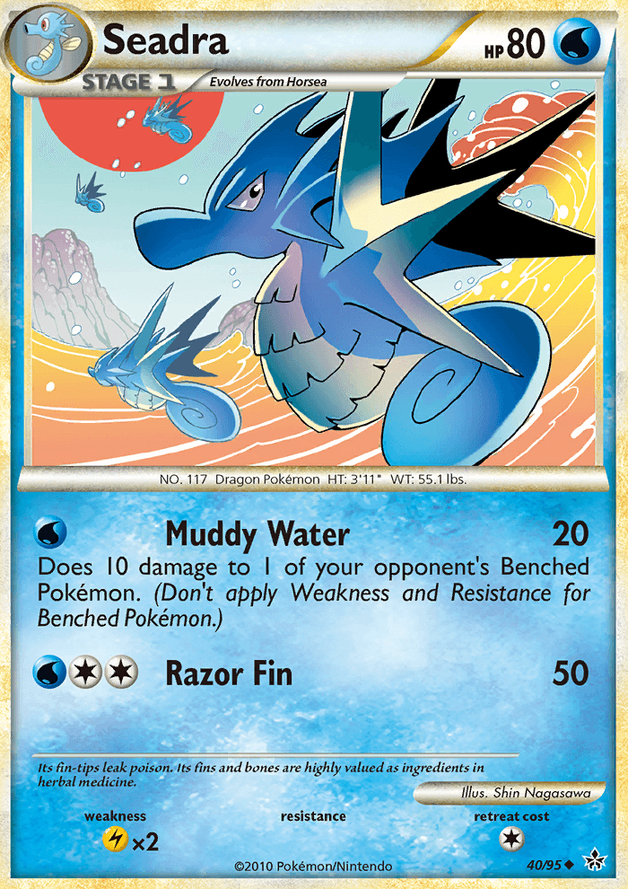 Seadra - Pokémon TCG Card