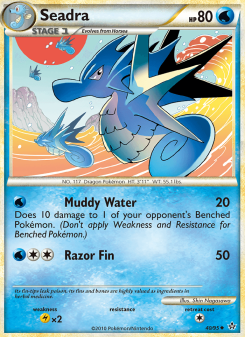 Seadra - pokemon TCG Card