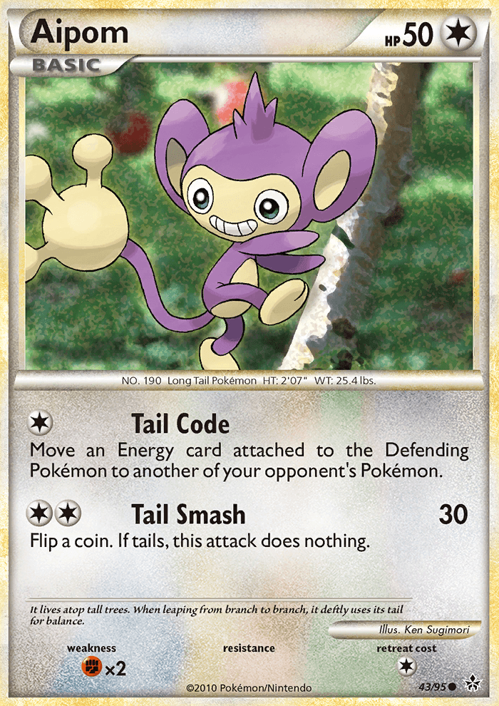 Aipom - Pokémon TCG Card