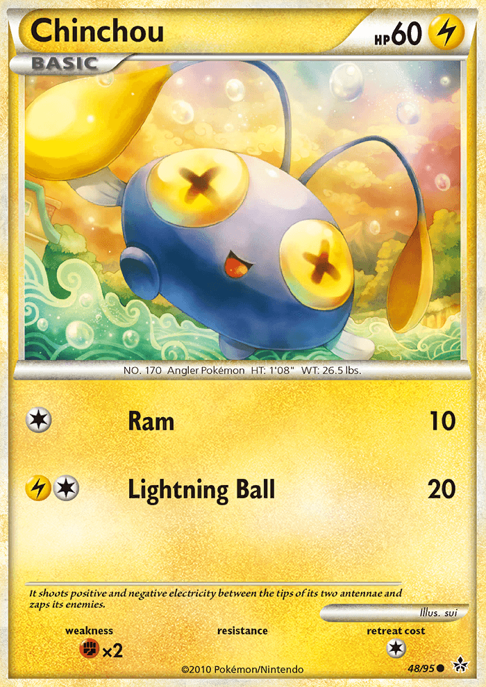 Chinchou - Pokémon TCG Card