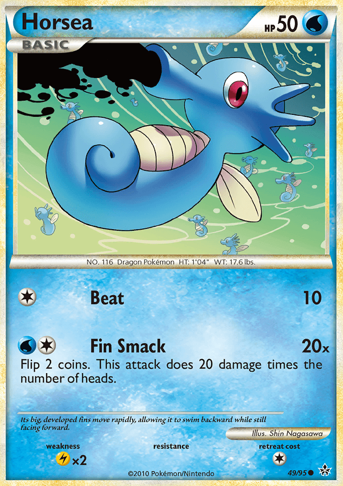 Horsea - Pokémon TCG Card
