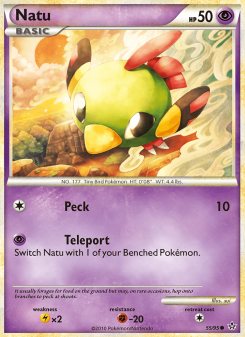 Natu - pokemon TCG Card