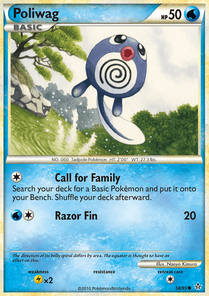 Poliwag - Pokémon TCG Card