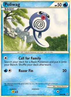 Poliwag - pokemon TCG Card