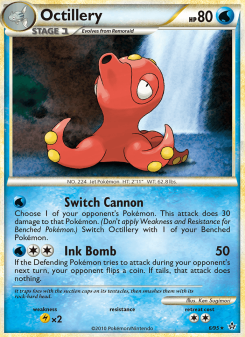 Octillery - pokemon TCG Card