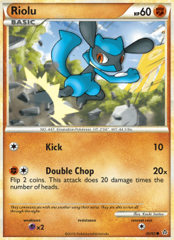 Riolu - pokemon TCG Card