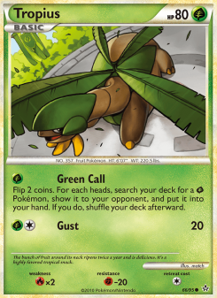 Tropius - pokemon TCG Card