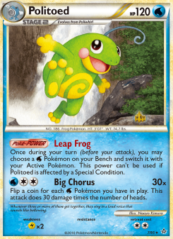 Politoed - pokemon TCG Card