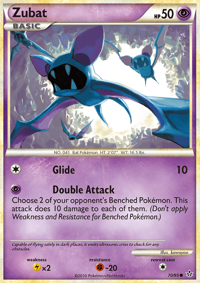 Zubat - Pokémon TCG Card