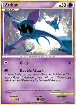 Zubat - pokemon TCG Card