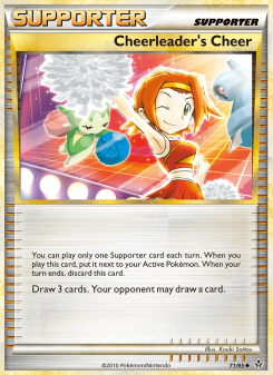 Cheerleader’s Cheer - pokemon TCG Card