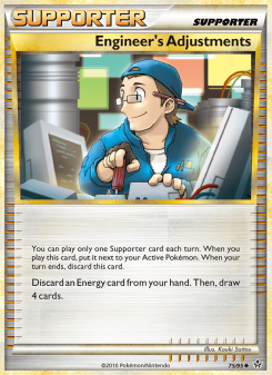 Engineer’s Adjustments - pokemon TCG Card