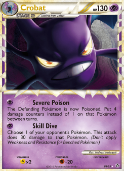 Crobat - pokemon TCG Card