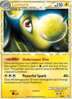 Lanturn - pokemon TCG Card