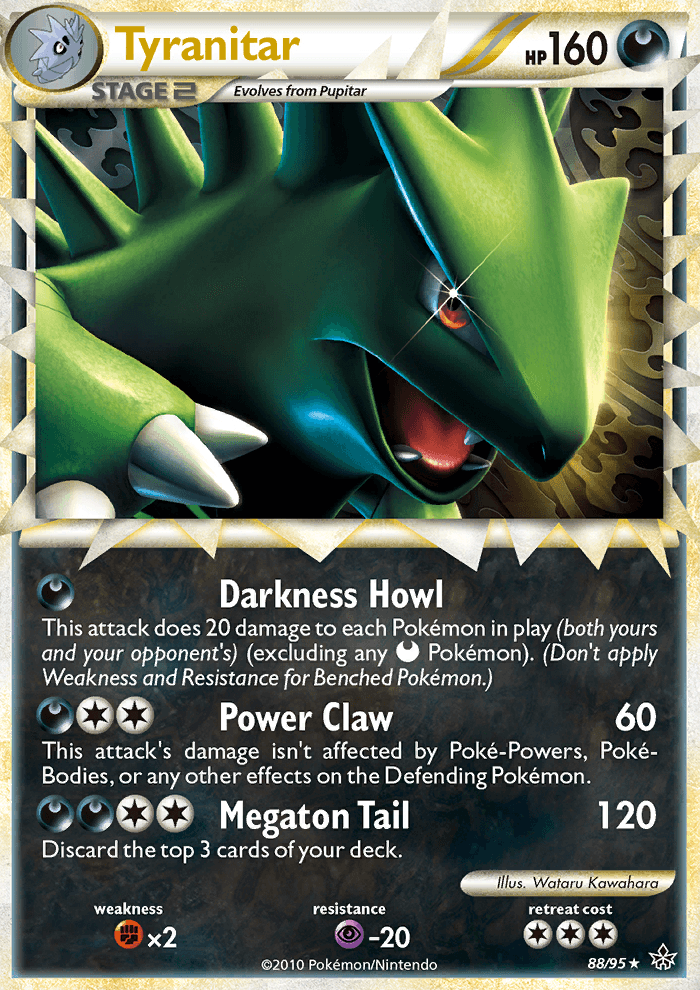 Tyranitar - Pokémon TCG Card