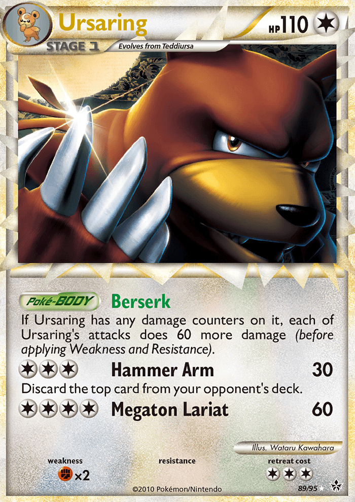 Ursaring - Pokémon TCG Card