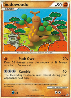 Sudowoodo - pokemon TCG Card
