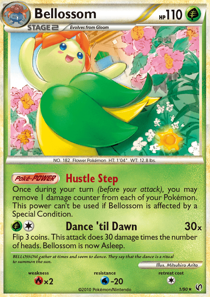 Bellossom - Pokémon TCG Card