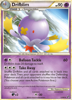 Drifblim - pokemon TCG Card