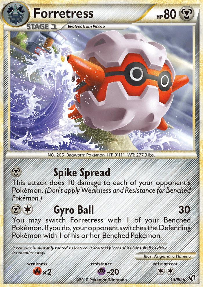 Forretress - Pokémon TCG Card