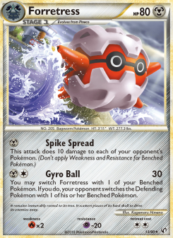Forretress - pokemon TCG Card