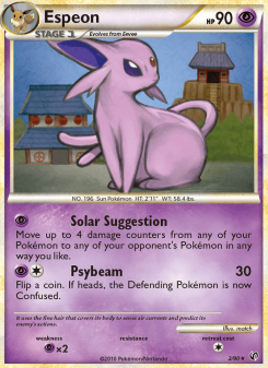 Espeon - pokemon TCG Card