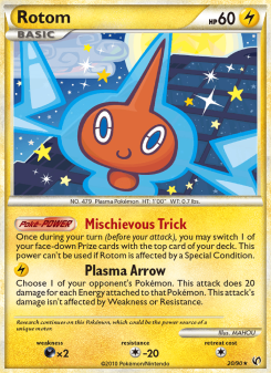 Rotom - pokemon TCG Card