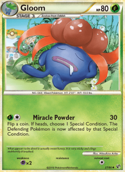 Gloom - pokemon TCG Card