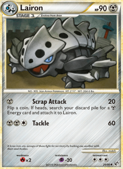 Lairon - pokemon TCG Card