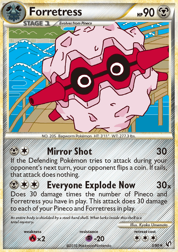 Forretress - Pokémon TCG Card