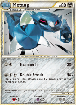 Metang - pokemon TCG Card