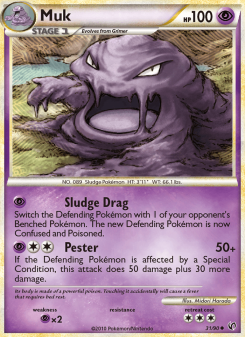 Muk - pokemon TCG Card
