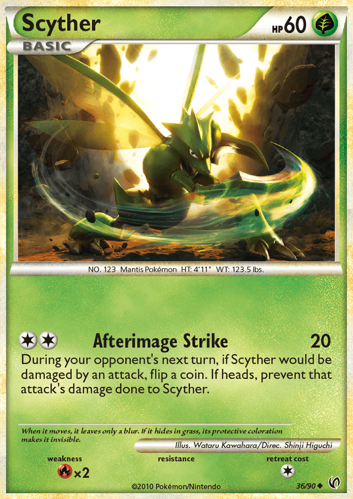 Scyther - Pokémon TCG Card
