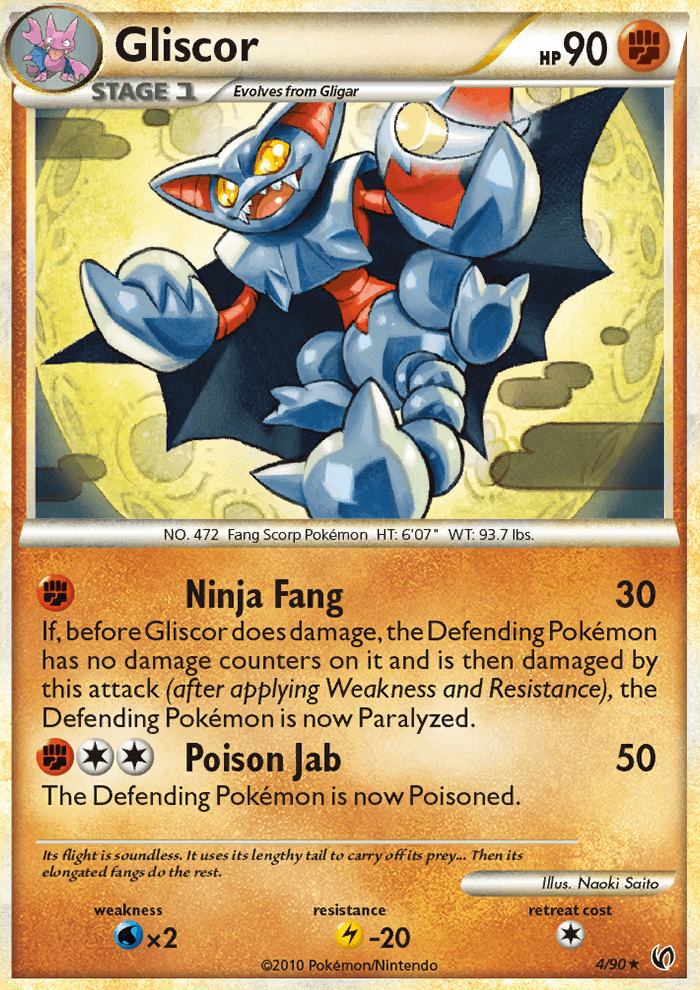Gliscor - Pokémon TCG Card