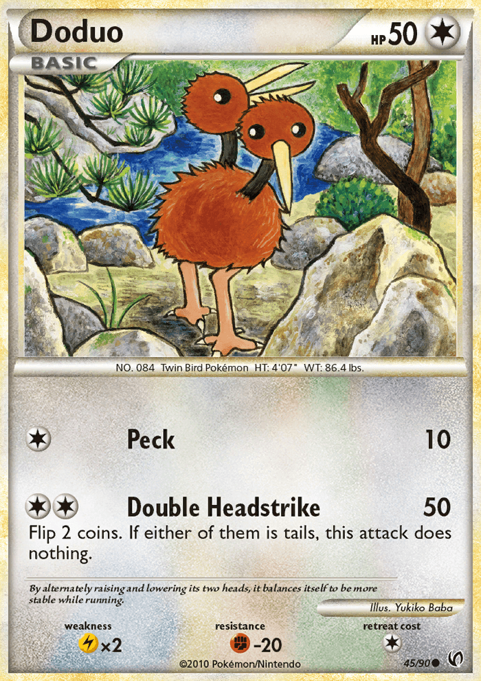 Doduo - Pokémon TCG Card