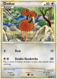 Doduo - pokemon TCG Card