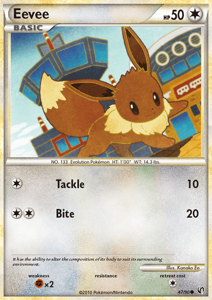 Eevee - Pokémon TCG Card