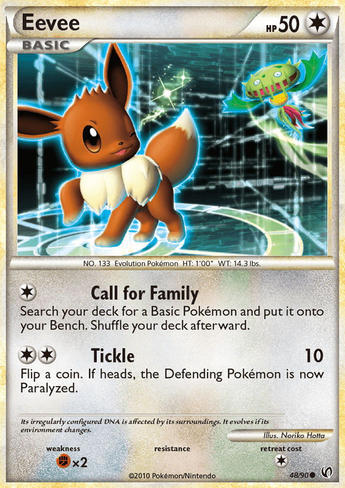 Eevee - Pokémon TCG Card