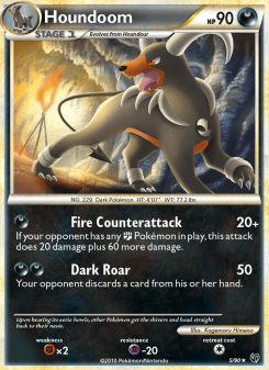 Houndoom - pokemon TCG Card