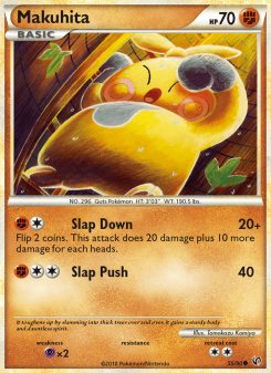 Makuhita - pokemon TCG Card