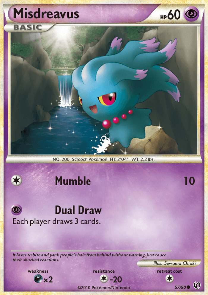 Misdreavus - Pokémon TCG Card