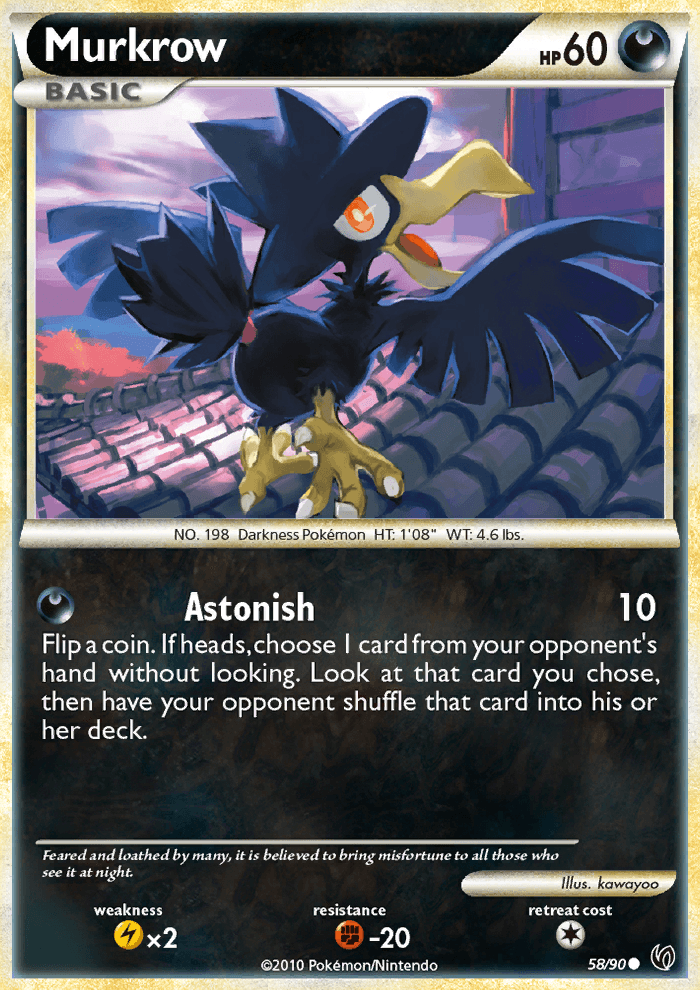 Murkrow - Pokémon TCG Card