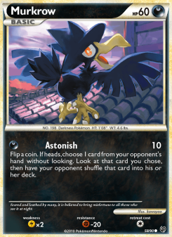 Murkrow - pokemon TCG Card