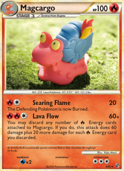 Magcargo - pokemon TCG Card
