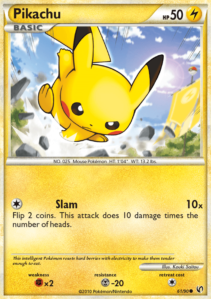 Pikachu - Pokémon TCG Card