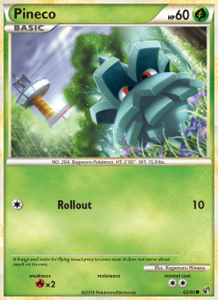 Pineco - pokemon TCG Card
