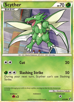 Scyther - pokemon TCG Card