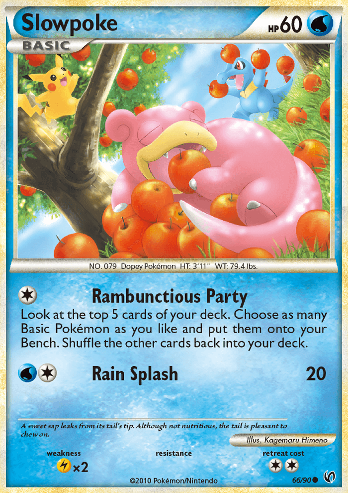 Slowpoke - Pokémon TCG Card