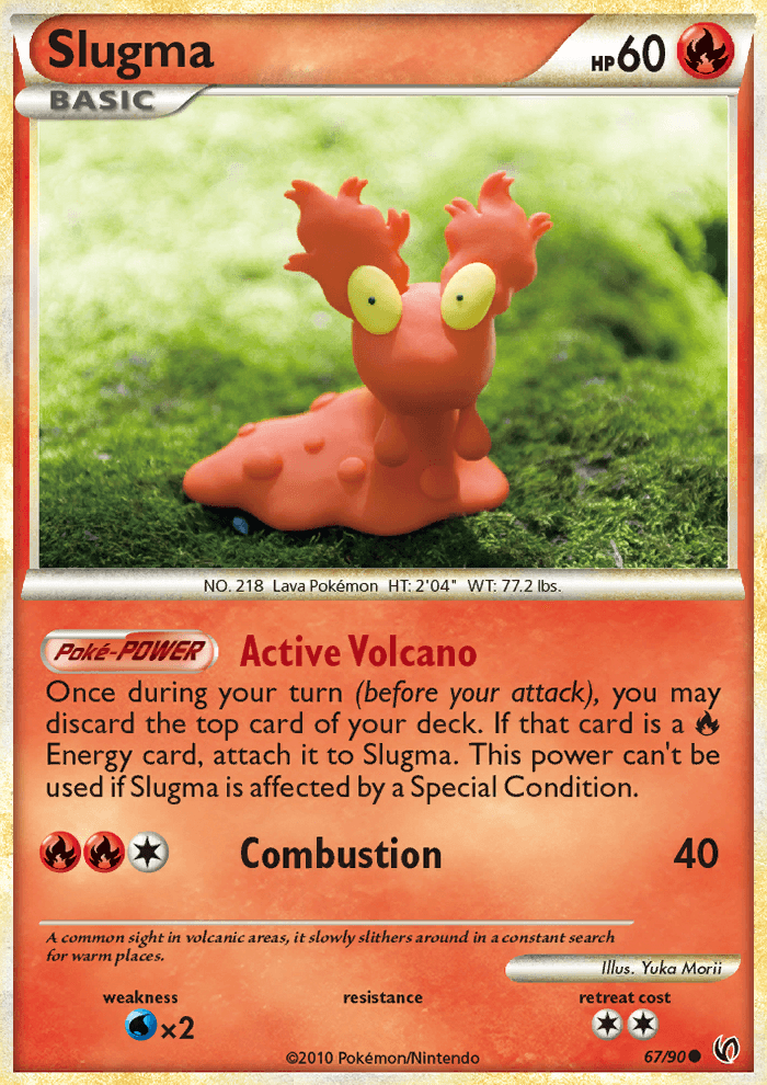 Slugma - Pokémon TCG Card